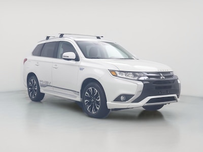 White 2018 Mitsubishi Outlander Plug in Hybrid GT