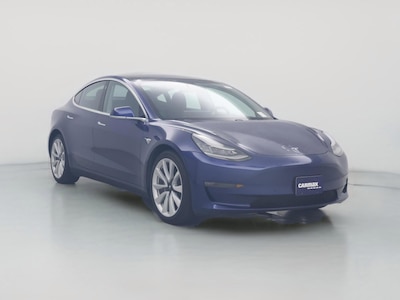 Blue 2020 Tesla Model 3 Long Range