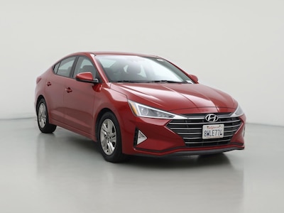 Red 2020 Hyundai Elantra SEL