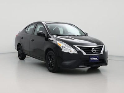 Black 2018 Nissan Versa S Plus