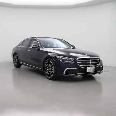 Blue 2022 Mercedes-Benz S500