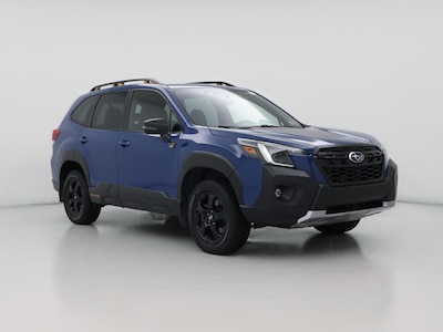 Blue 2023 Subaru Forester Wilderness