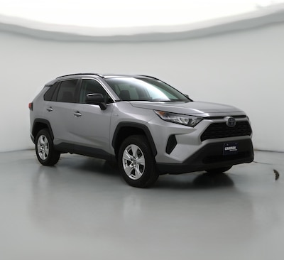 Silver 2020 Toyota RAV4 Hybrid LE