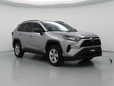 Silver 2020 Toyota RAV4 Hybrid LE