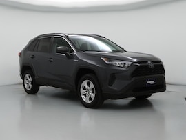 Gray 2020 Toyota RAV4 Hybrid LE