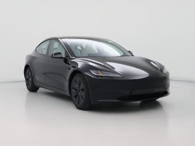Black 2025 Tesla Model 3 Long Range