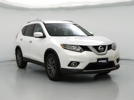 White 2014 Nissan Rogue SL
