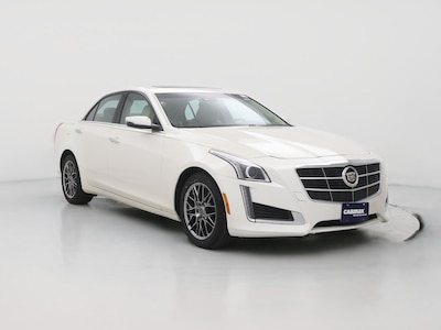 White 2014 Cadillac CTS Luxury