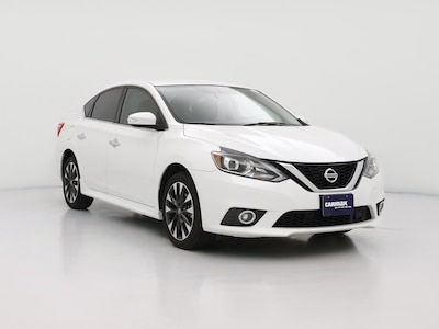 White 2019 Nissan Sentra SR