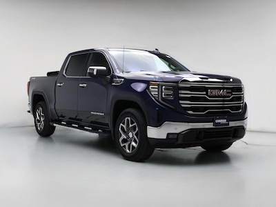 Blue 2022 GMC Sierra 1500 SLT