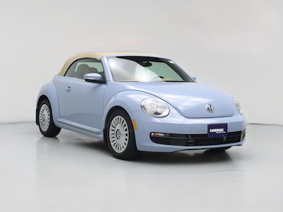 Blue 2015 Volkswagen Beetle