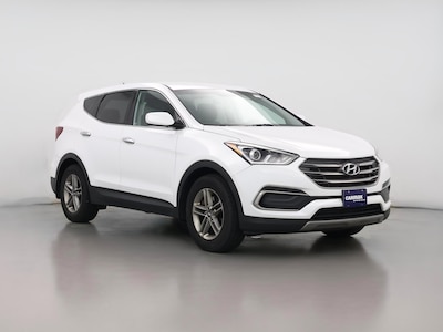 White 2018 Hyundai Santa Fe Sport