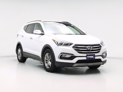 White 2017 Hyundai Santa Fe Sport