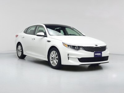 White 2016 Kia Optima EX