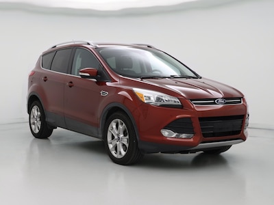 Red 2014 Ford Escape Titanium