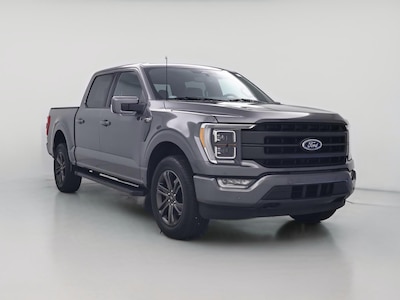 Gray 2022 Ford F150 Lariat
