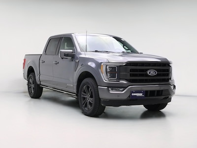 Gray 2022 Ford F150 Lariat