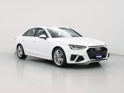 White 2023 Audi A4 S-Line Premium