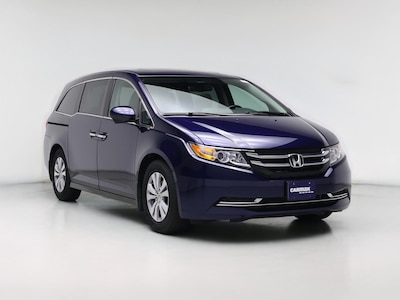 Blue 2015 Honda Odyssey EX-L