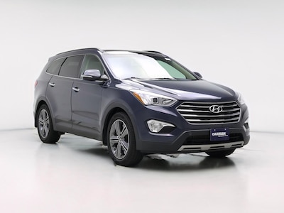 Blue 2015 Hyundai Santa Fe Limited