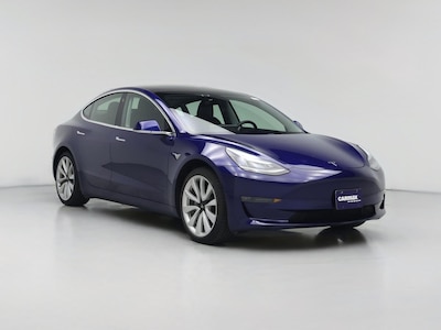 Blue 2020 Tesla Model 3 Performance