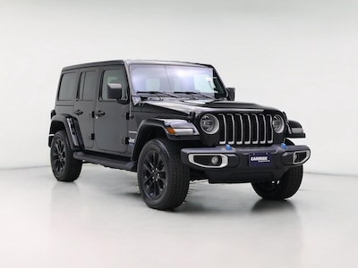 Black 2022 Jeep Wrangler 4XE PHEV Unlimited Sahara