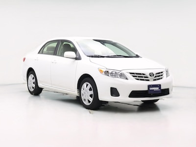 White 2013 Toyota Corolla LE