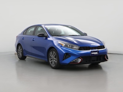 Blue 2022 Kia Forte GT-Line