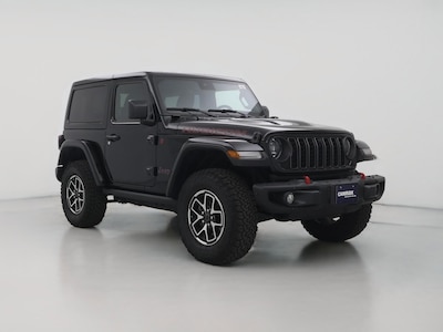 Black 2024 Jeep Wrangler Rubicon X