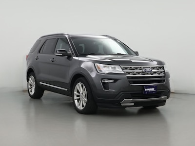Gray 2018 Ford Explorer XLT