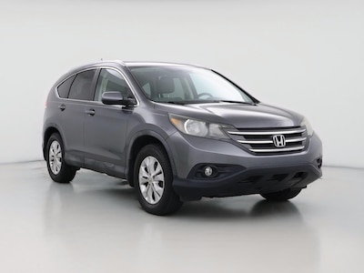 Gray 2013 Honda CR-V EX-L
