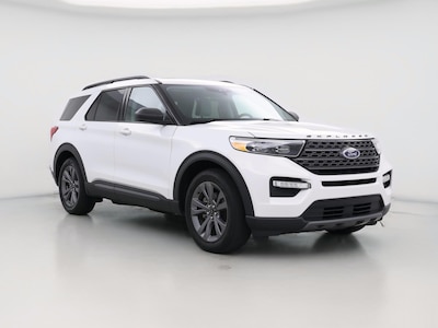 White 2021 Ford Explorer XLT