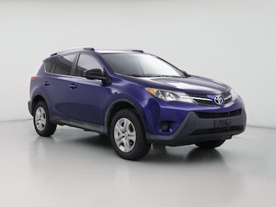 Blue 2014 Toyota RAV4 LE