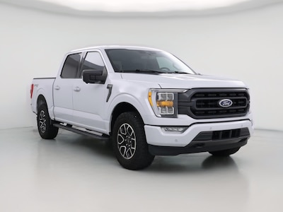 Silver 2021 Ford F150 XLT