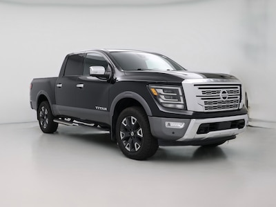 Black 2022 Nissan Titan Platinum Reserve