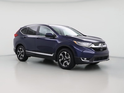 Blue 2017 Honda CR-V Touring