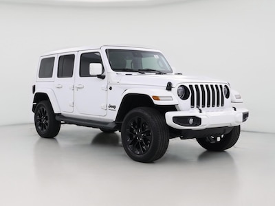 White 2022 Jeep Wrangler Unlimited Sahara High Altitude
