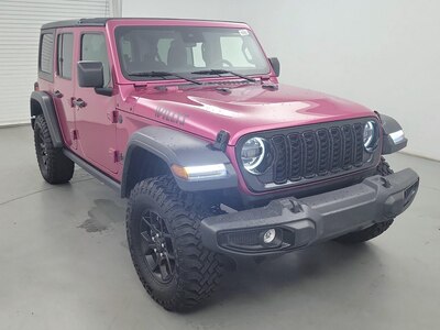 Red 2024 Jeep Wrangler Willy's