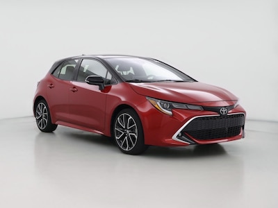 Red 2021 Toyota Corolla Hatchback XSE