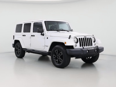 White 2017 Jeep Wrangler Unlimited Smoky Mountain