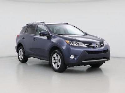 Blue 2014 Toyota RAV4 XLE