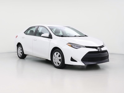 White 2017 Toyota Corolla LE