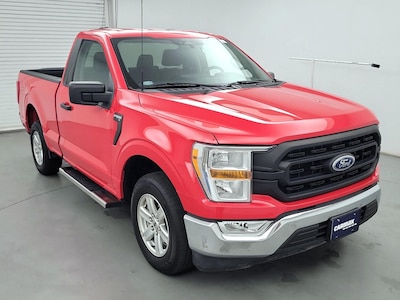 Red 2022 Ford F150 XL