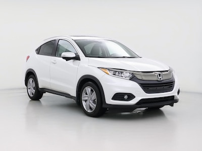 White 2019 Honda HR-V EX-L