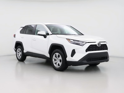 White 2024 Toyota RAV4 LE