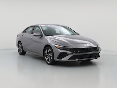 Gray 2025 Hyundai Elantra Hybrid Limited