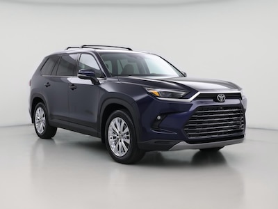 Blue 2025 Toyota Grand Highlander Platinum