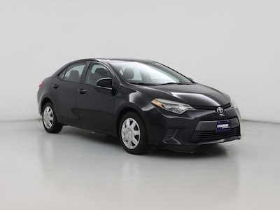 Black 2015 Toyota Corolla LE