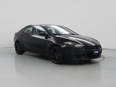 Black 2016 Dodge Dart SXT