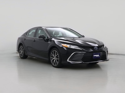Black 2021 Toyota Camry Hybrid XLE